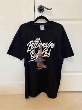 Billionaire Boys Club Black Graphic Rocket Logo Tee